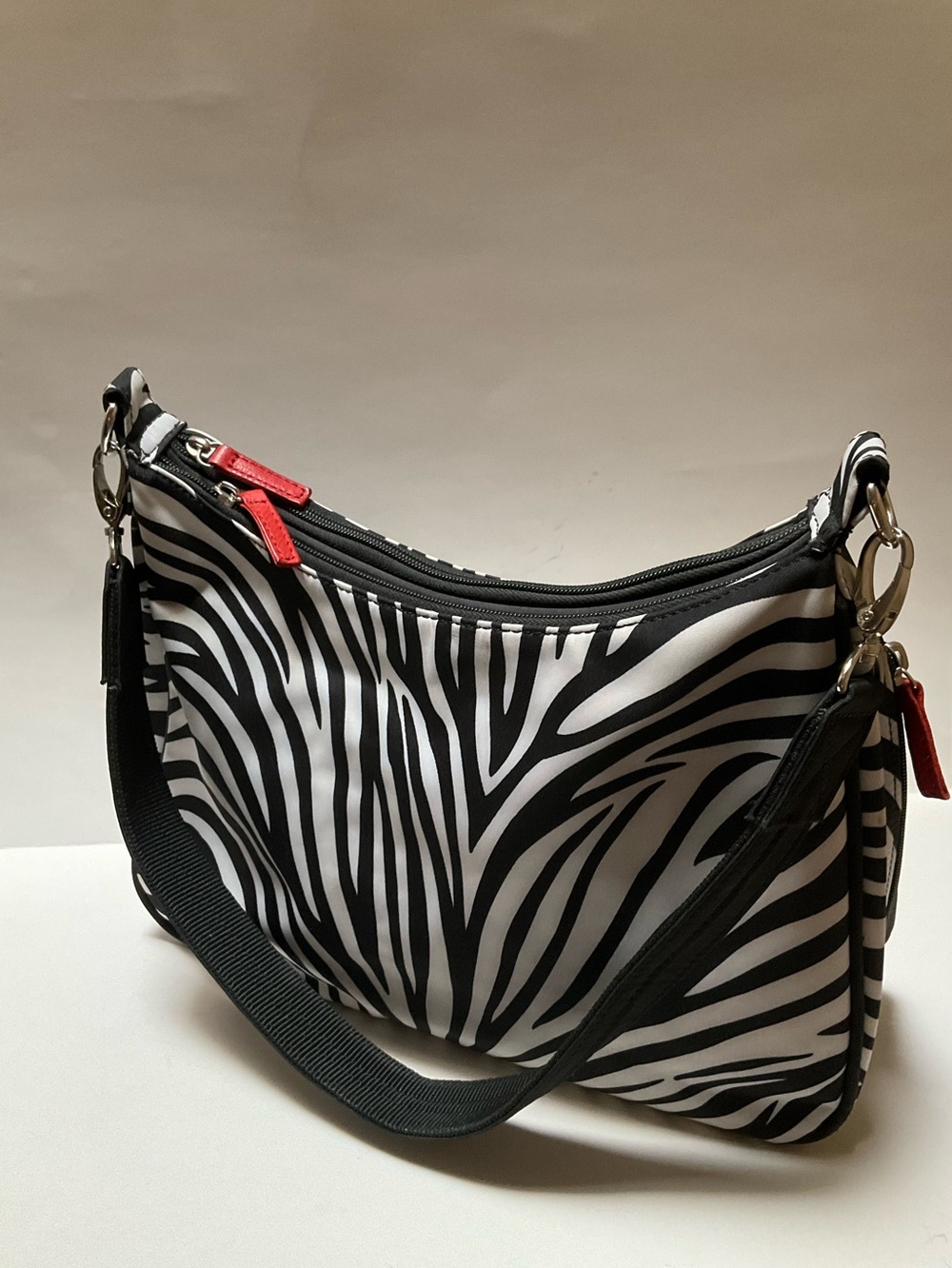 GTM Gun Tote'n Mamas Concealed Carry Zebra Hobo Handbag
